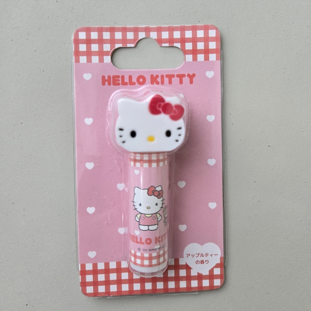 Hello Kitty Pink and White Lip Balm